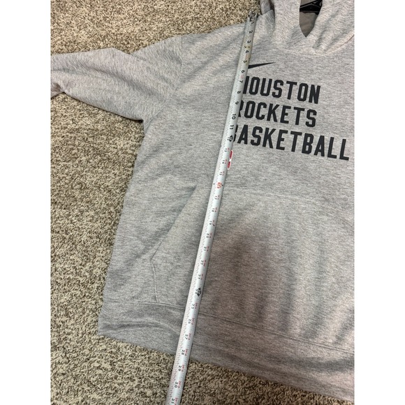 Houston Rockets Nike Sweatshirt Engineered NBA Mens Size XL Gray - Picture 8 of 8
